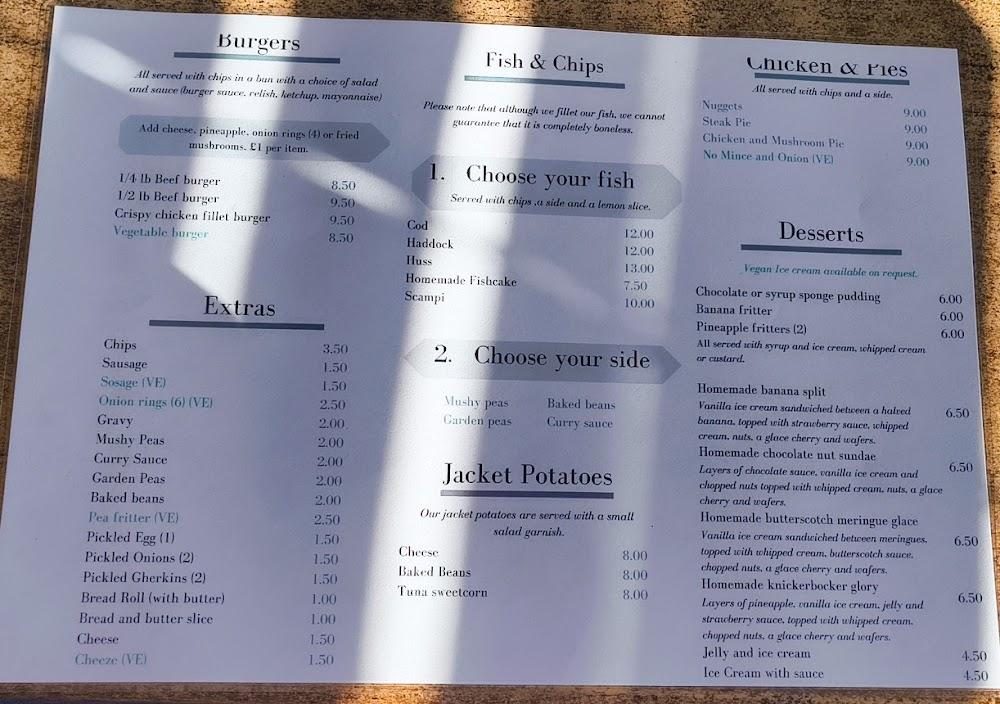 Coastguard Cafe Menu - 3
